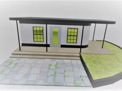 Small house 3D model