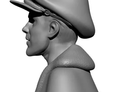 Dan Dare Bust 3D print model