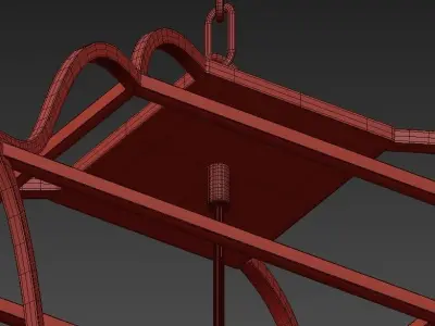 4 Light Cage 3D model
