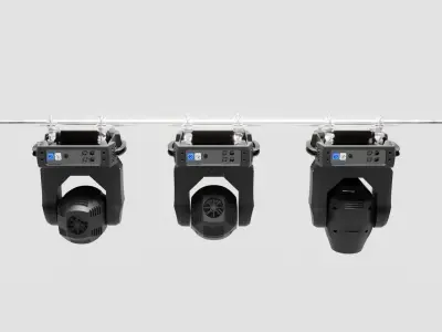 Stage Light Moving Beam Martin Rush  3D model