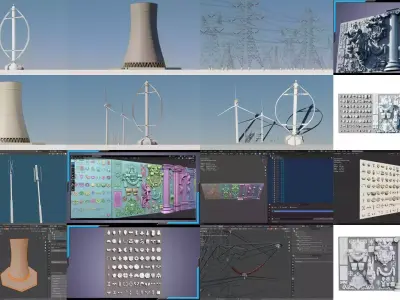 Architecture Mega Pack Modular Buildings And Props