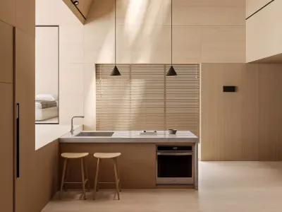 kitchen  interior scenes  3D model