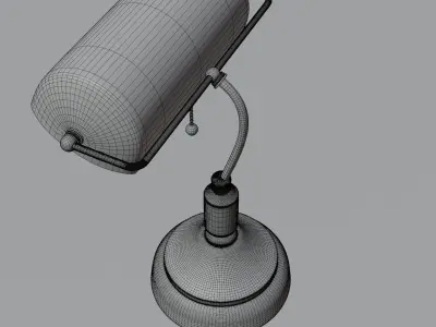 Table Lamp Bakelite 3D model