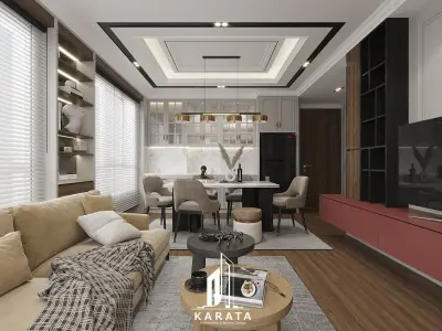 Design Living Room Modern 3D model
