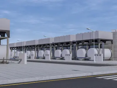  Google Data Center Building 