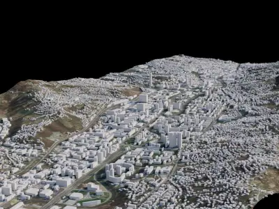 Sarajevo - Bosnia and Herzegovina 3D model