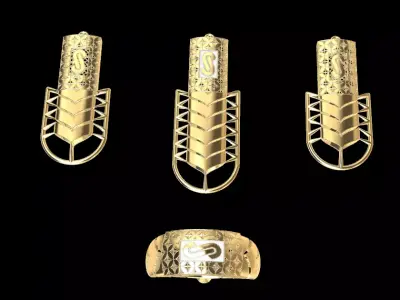 LIGHT WEIGHT HALF-SET  3D print model