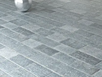 Mrf Pavement Set34 Low-poly 3D model