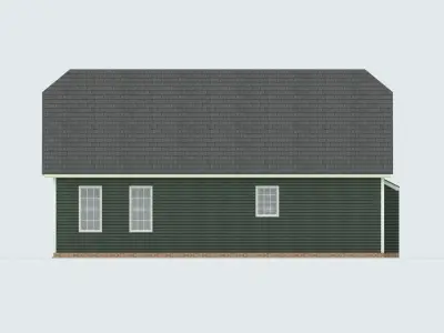 Cape Cod House 25 3D model