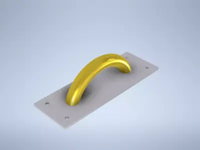 Tool handle 3D model