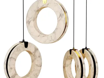 Ringova Pendant Light 3D model