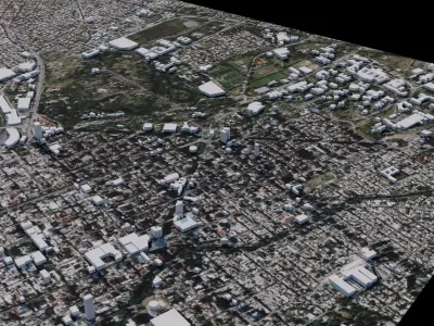 Cordoba - Argentina 3D model