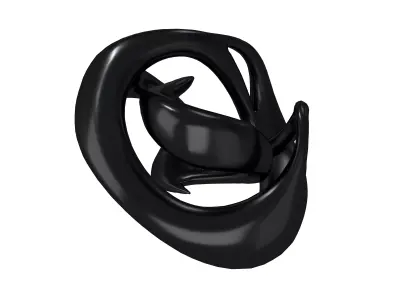 Abstract Shape v23 001 Low-poly 3D model