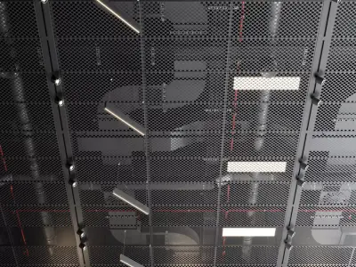 Industrial ceiling 1 3D model