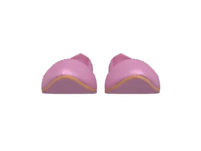 Flat Shoes v2 005 Low-poly 3D model