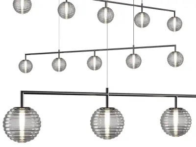 doul aromas pendant light Low-poly 3D model