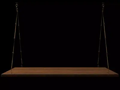 Hanging Indoor Swing Seat Free low-poly 3D model