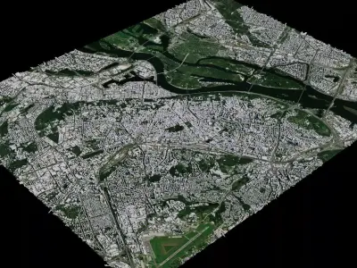 Kyiv - Ukraine 3D model