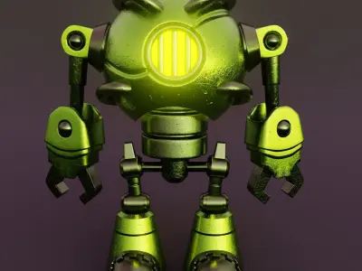 Big Robot Goliat 3D model