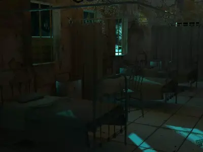 Spooky Hospital 3D model