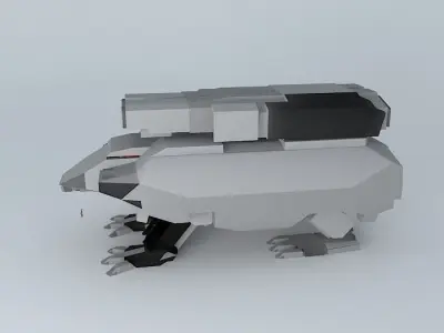 Robot lourd multiusage  Free 3D model