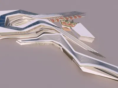 0177 - Geological Museum 3D Building - 2D Drawings 3D model