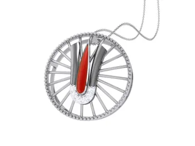 Tirupati Balaji Spiritual Pendant 3D print model