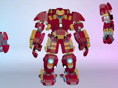 IronMan Lego Pack  3D model