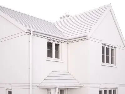 British House Trap Road Plot8-9 3D model