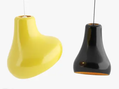 Samba pendant lamp by Hive 3D model