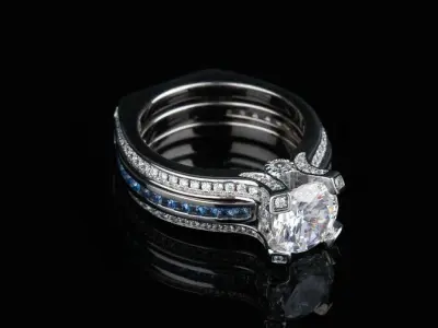 Interchangeable Ring 3D print model