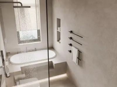 Modern Bathroom 3D Model 3D model