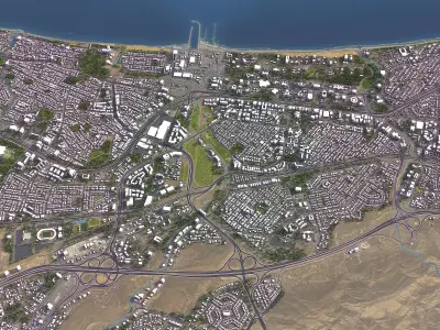 Muscat Low-poly 3D model