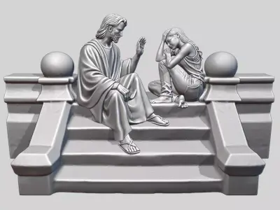 Let Jesus Heal You 3D print model