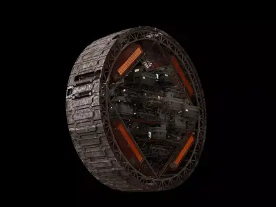 Ring City 3D model