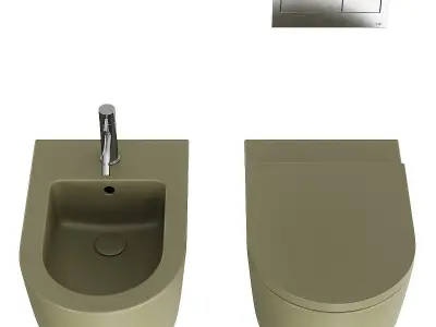 Hatria Futura Wall-Hung WC 3D model