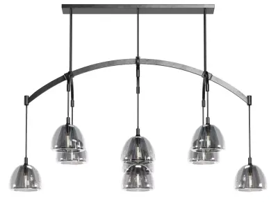 Vintage crystal luster 3D model