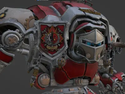 imperial-knight-Robot 3D print model