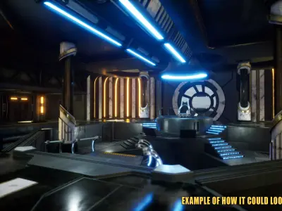 SciFi Asset Pack 13 Low-poly 3D model