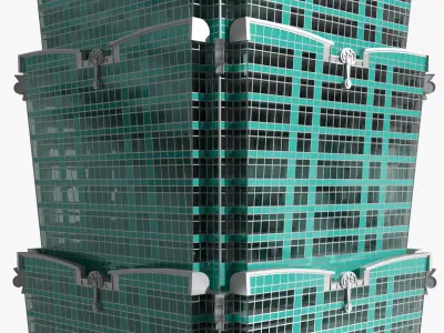  Modern High-Rise Office Structure 