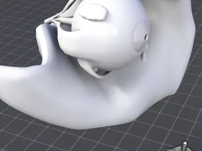 Human Eye Anatomy 3D model