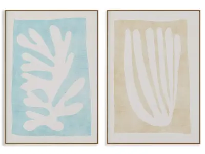 Abstract Painting Frame set 3D model 894
