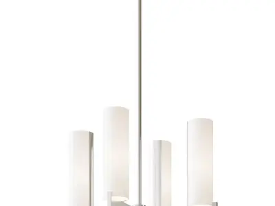  Kovacs LED Light Chandelier from the Tube Collection 3D model