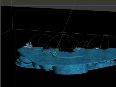 coral reef  3D model