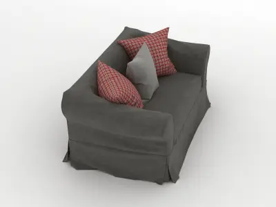 Sofa 001 3D model