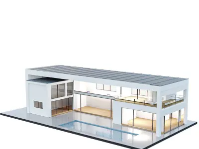 kolleksiya modren house N2 3D model