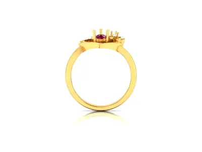 Women Ring  Render 3dm STL OBJ FBX Details 3D print model 39