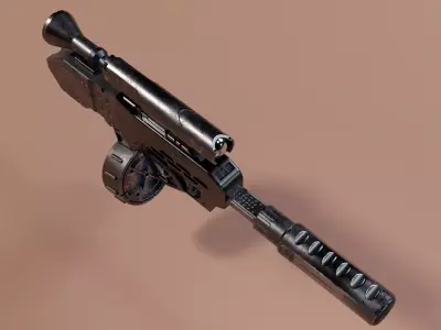 Gurs vol1 Low-poly 3D model