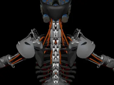 Milena Bot renderable 3D model