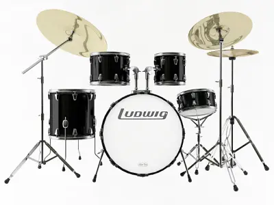 Drum Kit 3D model